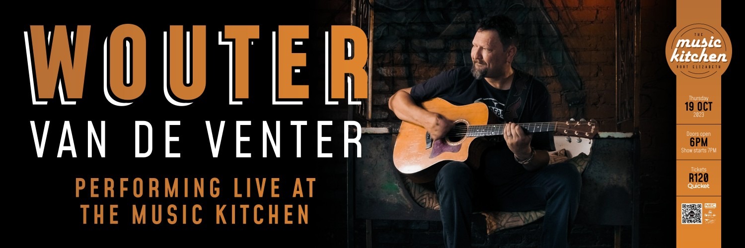 Wouter Van De Venter live at The Music Kitchen Thurs 19th Oct 2023