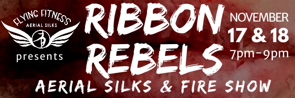 Ribbon Rebels - Aerial Silks & Fire Show