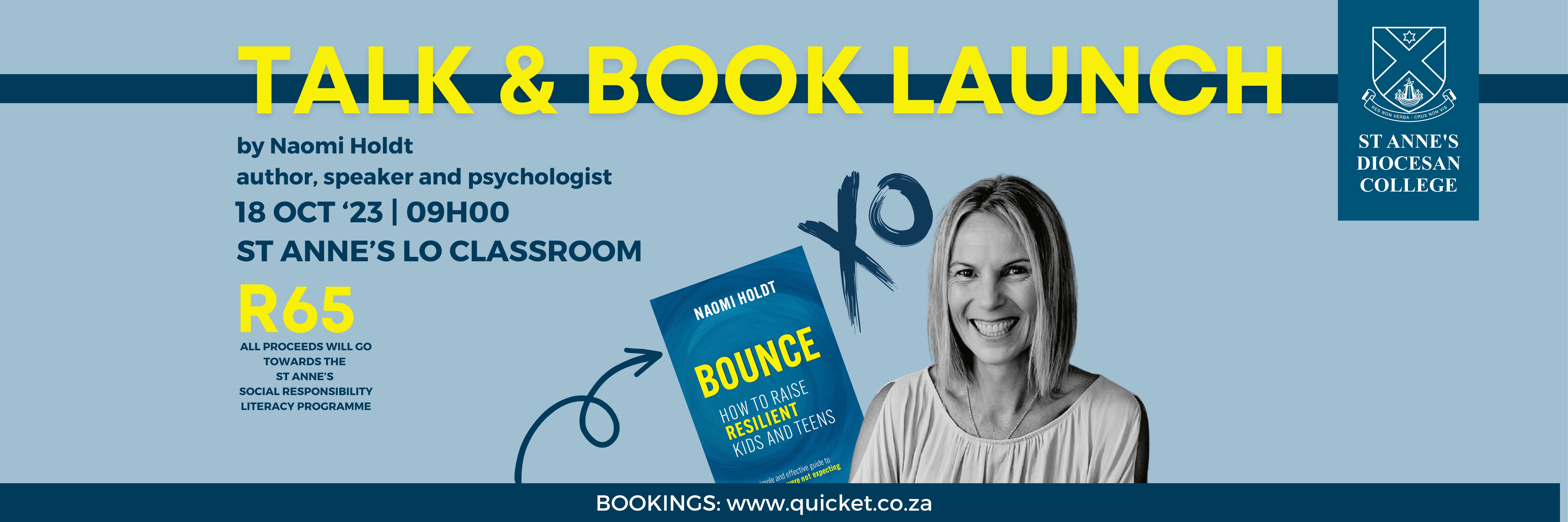 Talk and Book Launch by Naomi Holdt