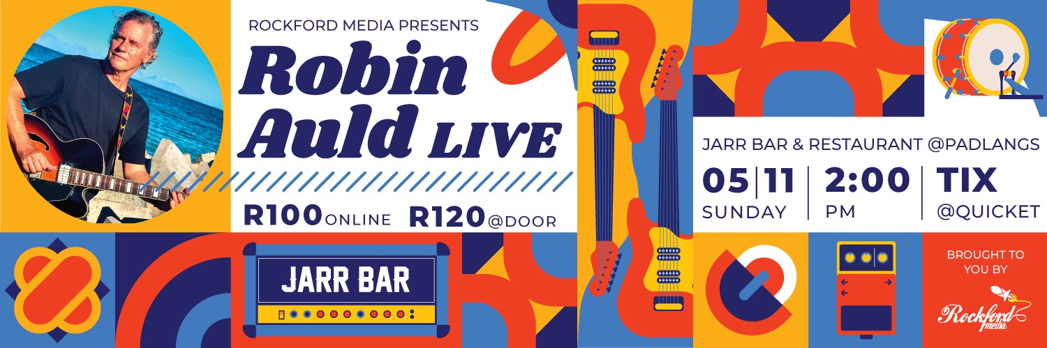 Robin Auld LIVE at Jarr Bar - Sun 5 Nov 2023