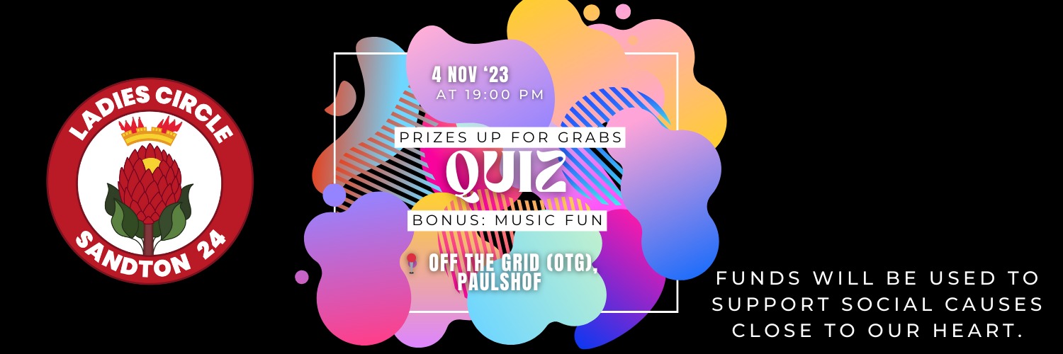 Sandton Ladies Circle Quiz Night