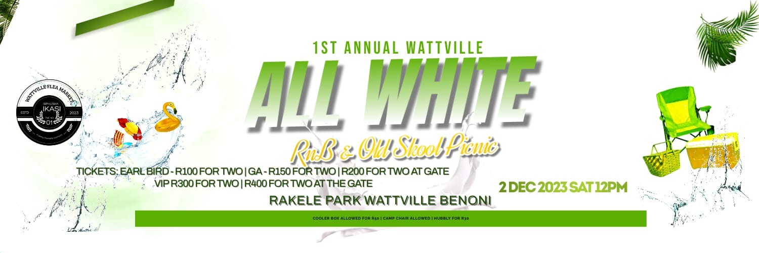 1st Annual Wattville All White RnB and Old Skool Music