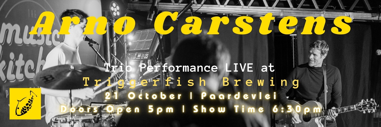 Arno Carstens live at Triggerfish Brewery