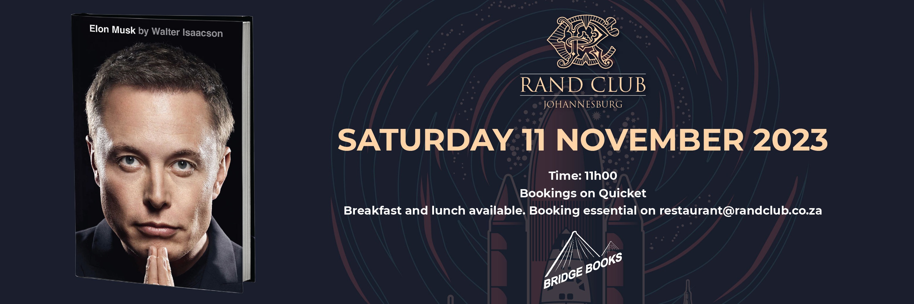 Rand Club presents Brooks Spector on Walter Isaacson's Elon Musk -- the portrait of a brilliant man-child.