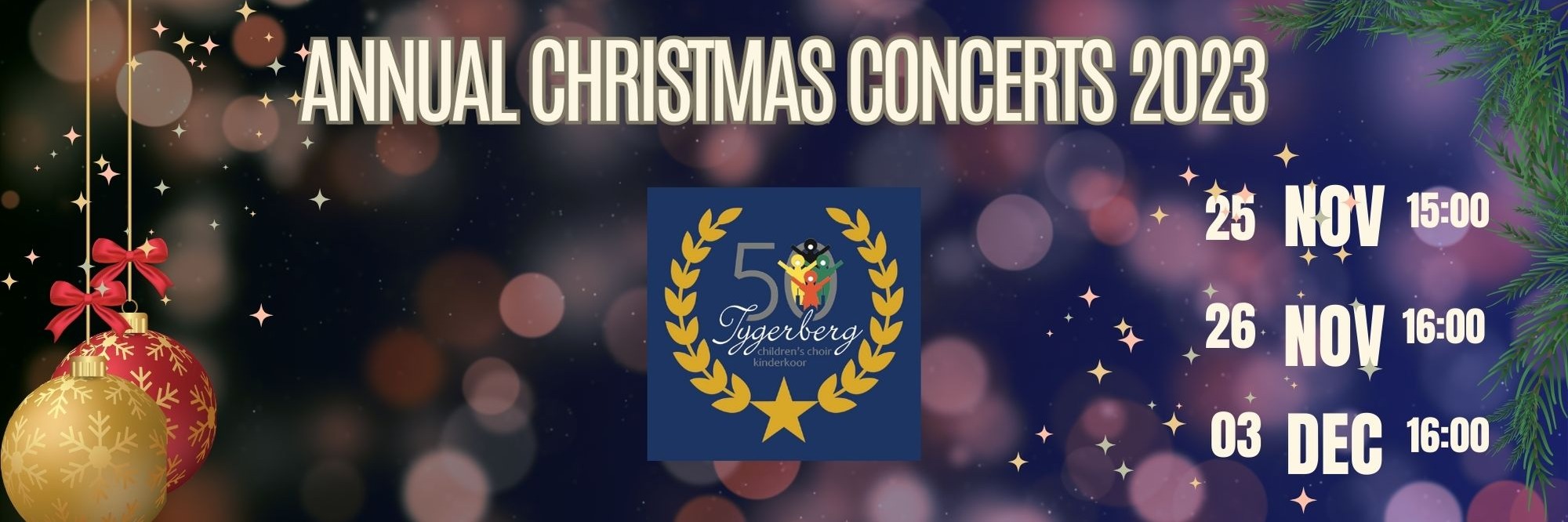 Tygerberg Children's Choir Annual Christmas Concerts