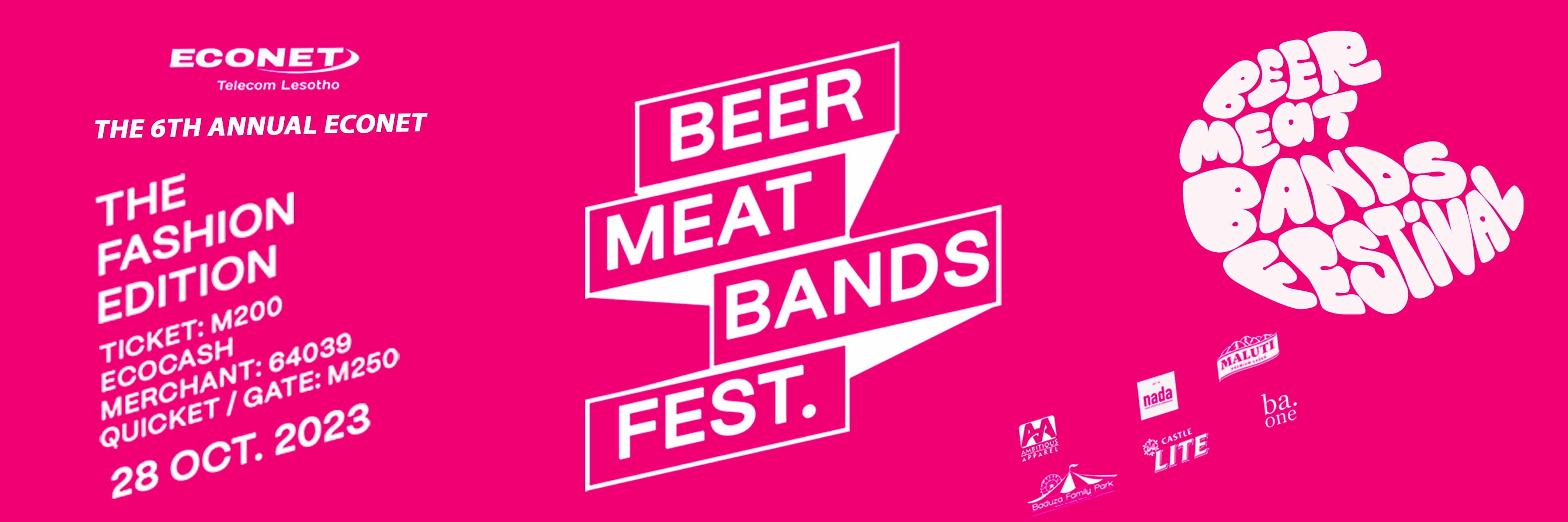 Book tickets for Beer Meat Bands Festival