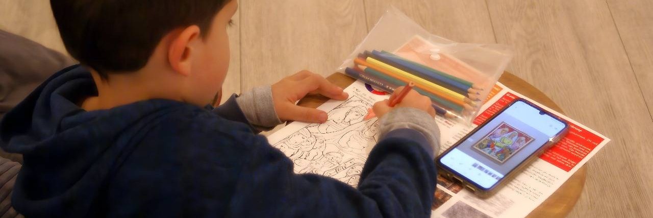 Kids' Worksheets & Lucky Draw