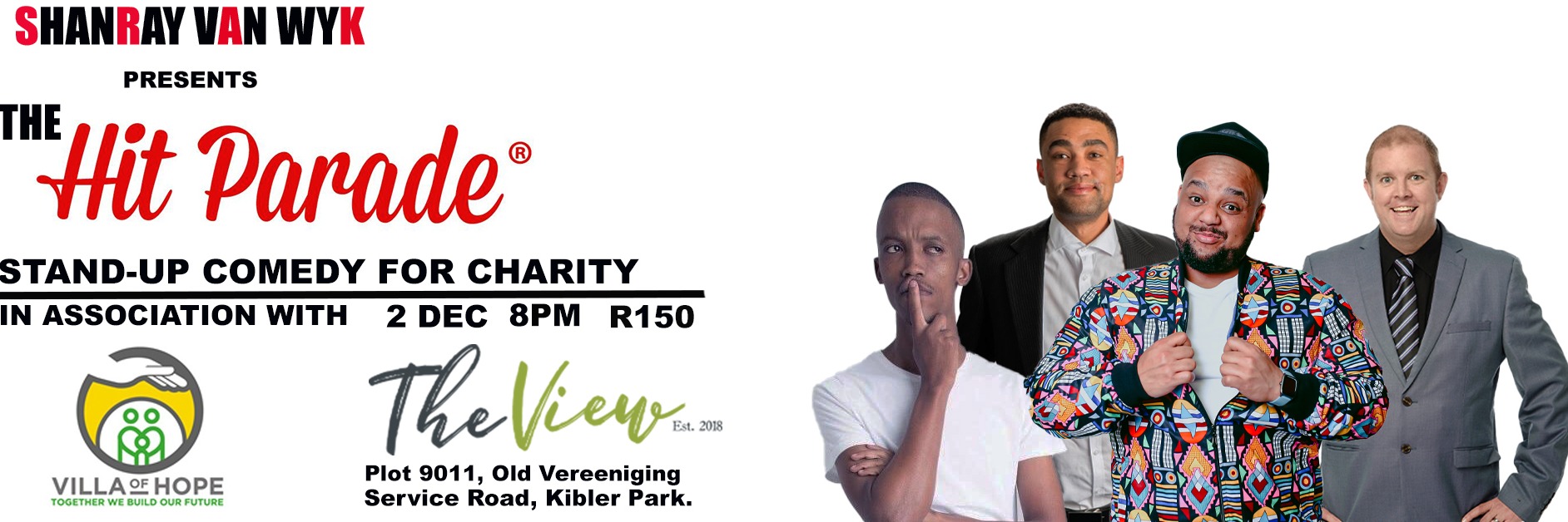 The Hit Parade Stand-up Comedy for Charity