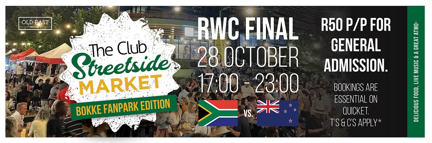 The Club Streetside Market - Bokke Fanpark Edition