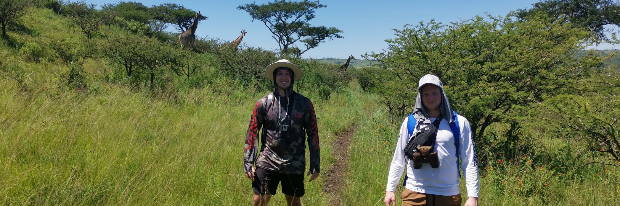 Bisley Valley Nature Reserve Hike - take a selfie with a giraffe!