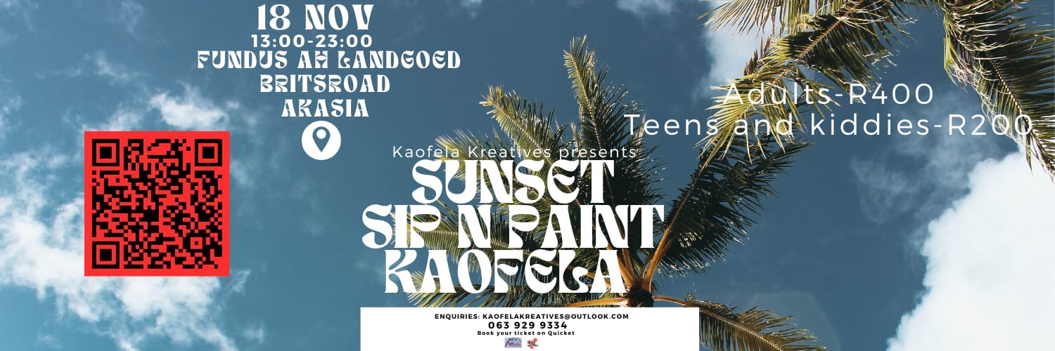 SUNSET SIP N PAINT KAOFELA