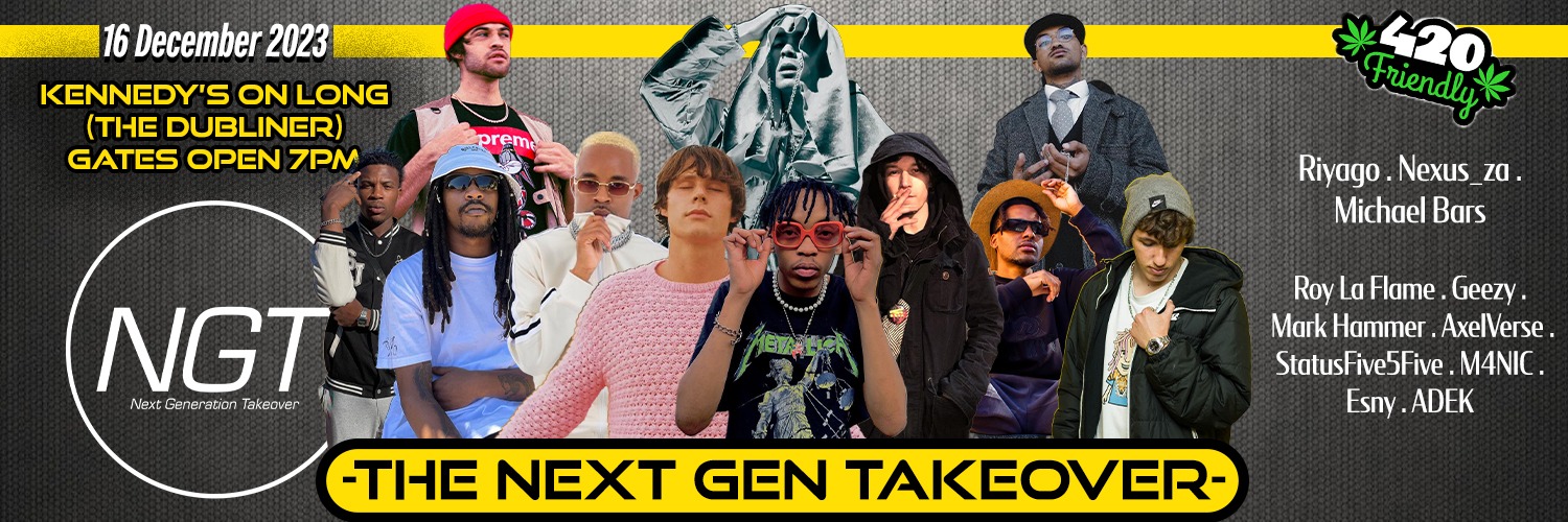 Next Gen Takeover - CPT's Hottest Hip Hop Event