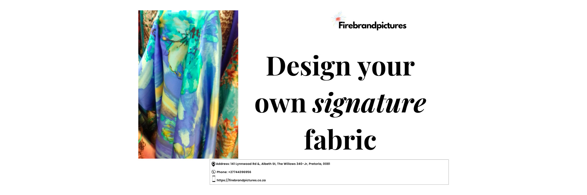 Design your own signature Fabric