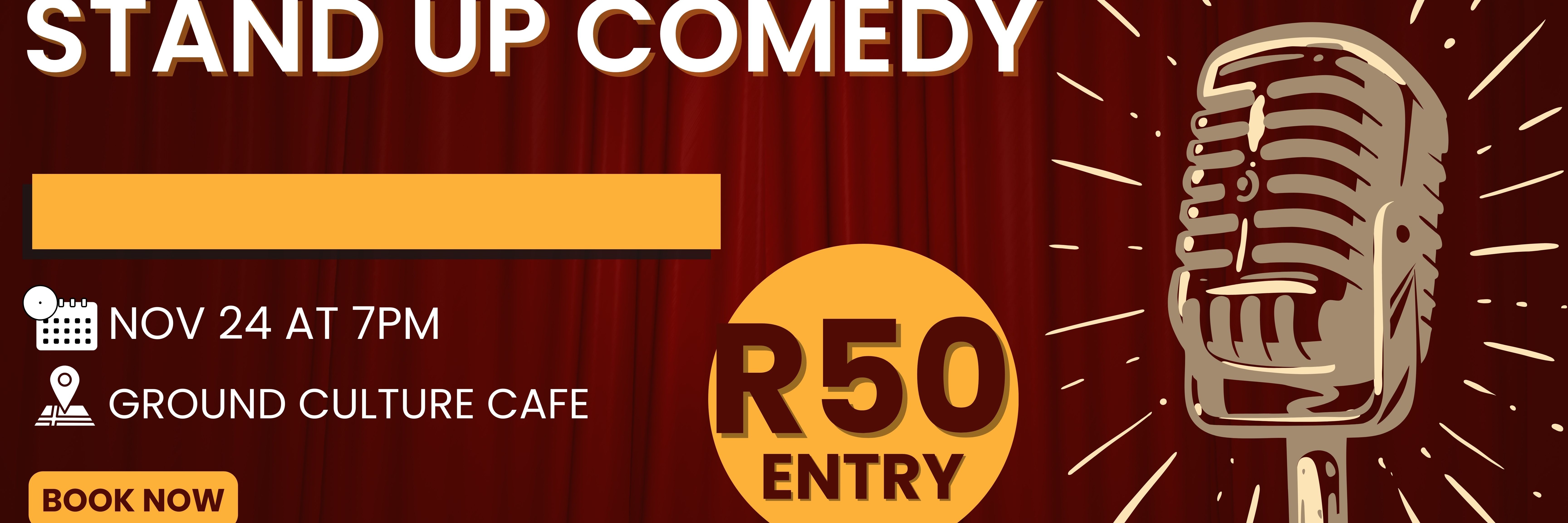 Standup Comedy Show at Ground Culture Cafe