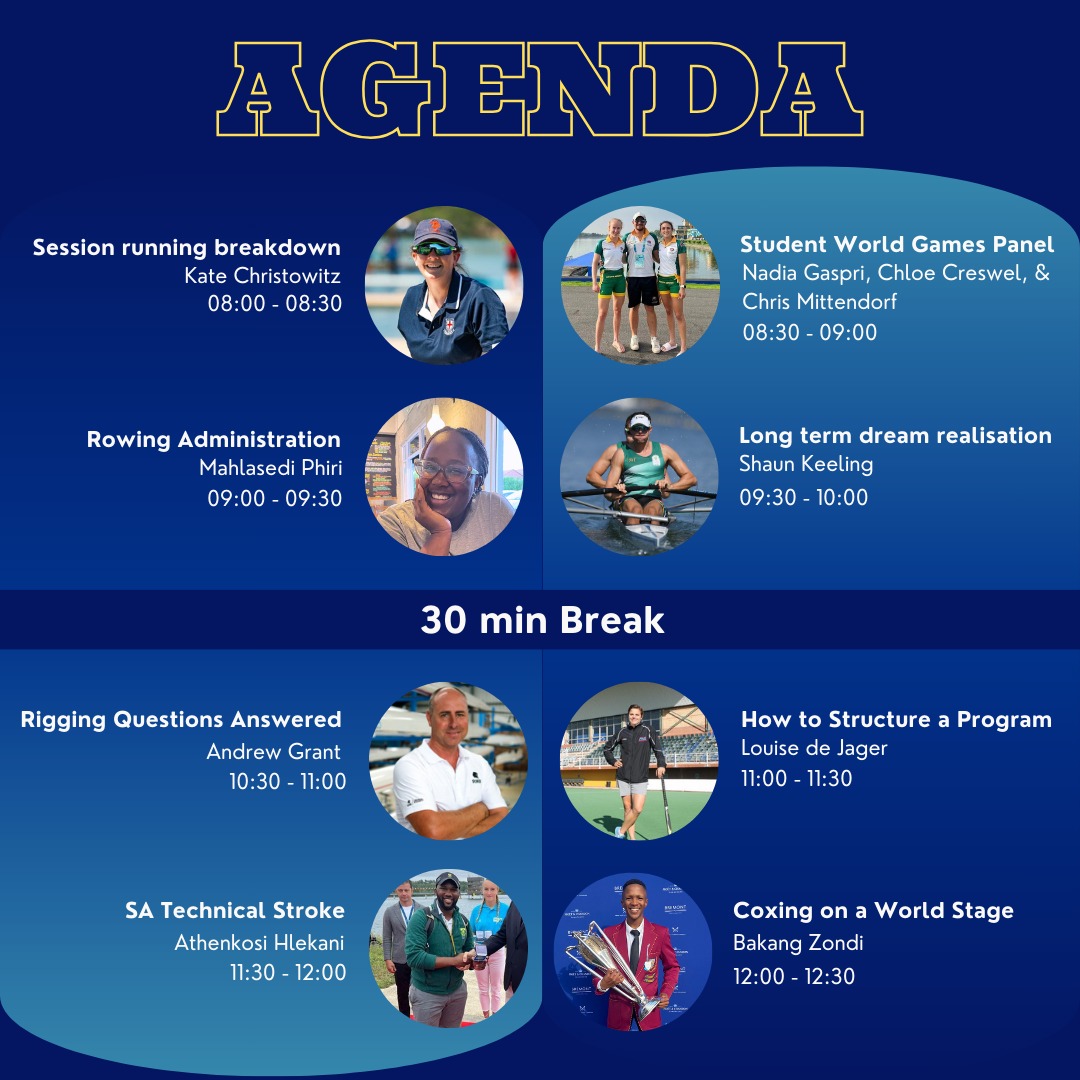 Book tickets for Rowing South Africa Coaches Commission Coaches