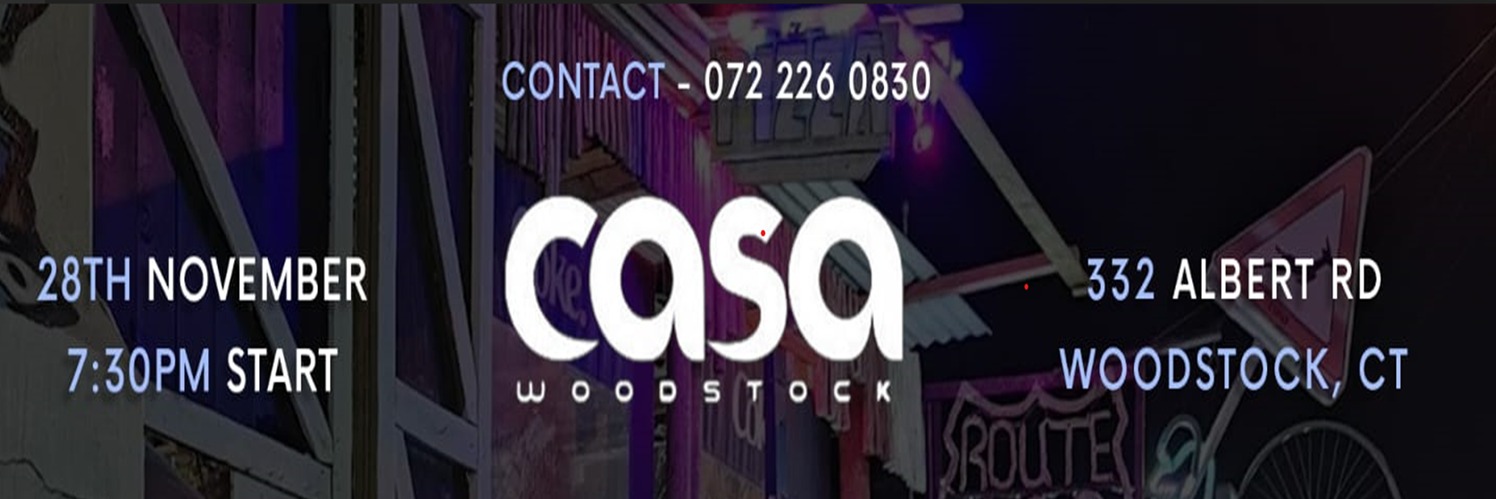 Casa Woodstock Bar Comedy Night: Laugh for a Cause