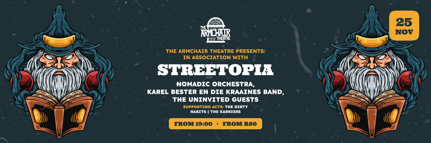 Armchair Presents: in association with Streetopia - Nomadic Orchestra / KB & die Kraaines Band / The uninvited guests
