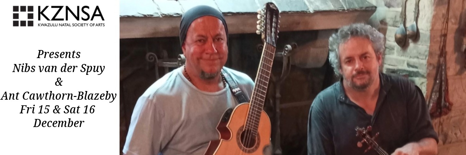 An evening with Nibs van der Spuy & Ant Cawthorn-Blazeby