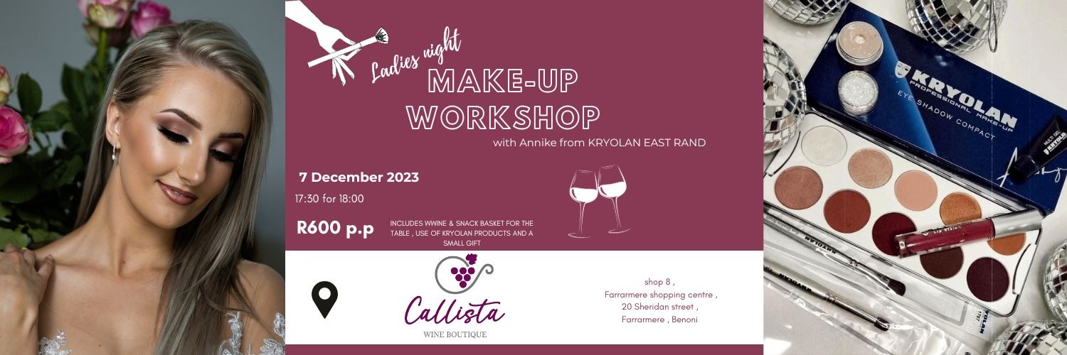 Ladies night -  Make-Up workshop (7 Dec)