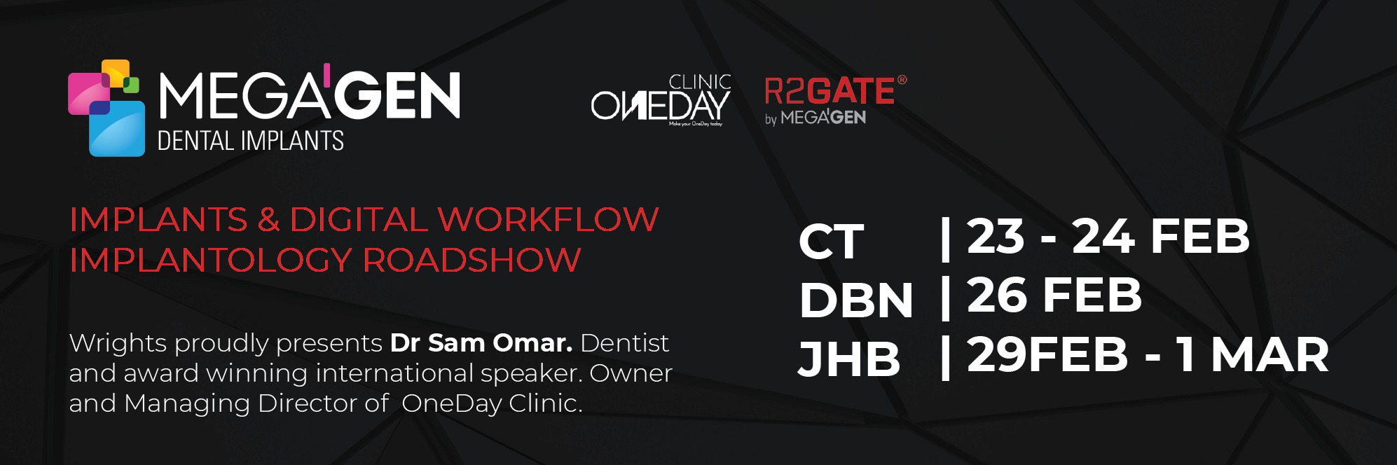 IMPLANTS & DIGITAL WORKFLOW IMPLANTOLOGY ROADSHOW - DBN