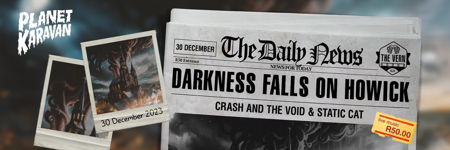 Darkness Falls - Crash and the Void & Static Cat LIVE @ The Vern