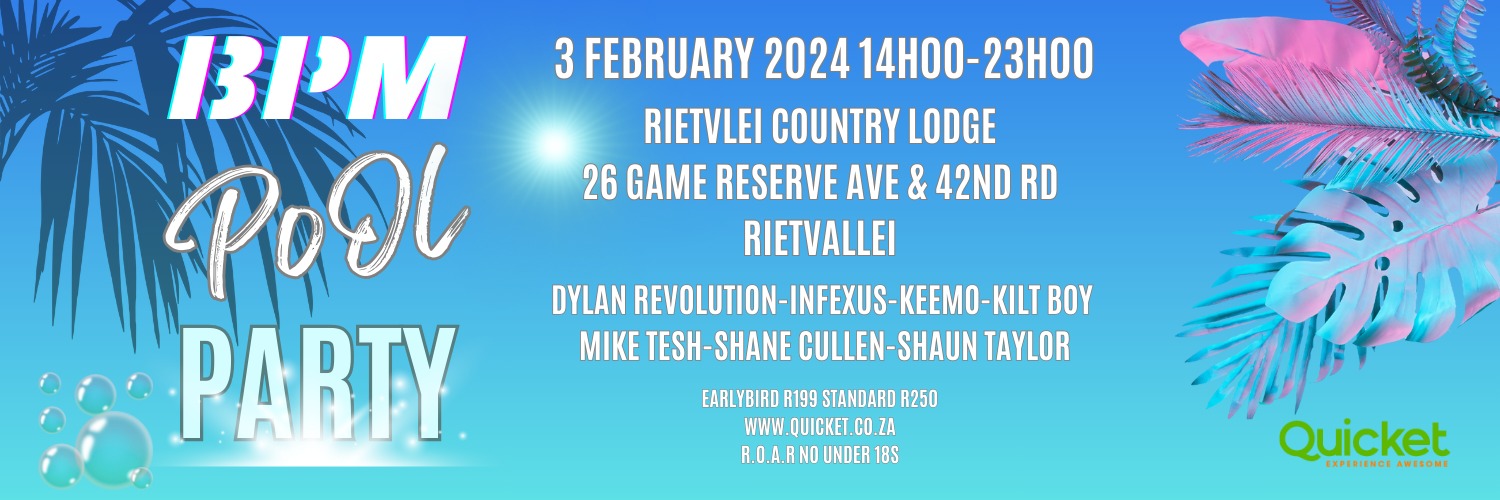 Bpm Pool Party 3/2/24