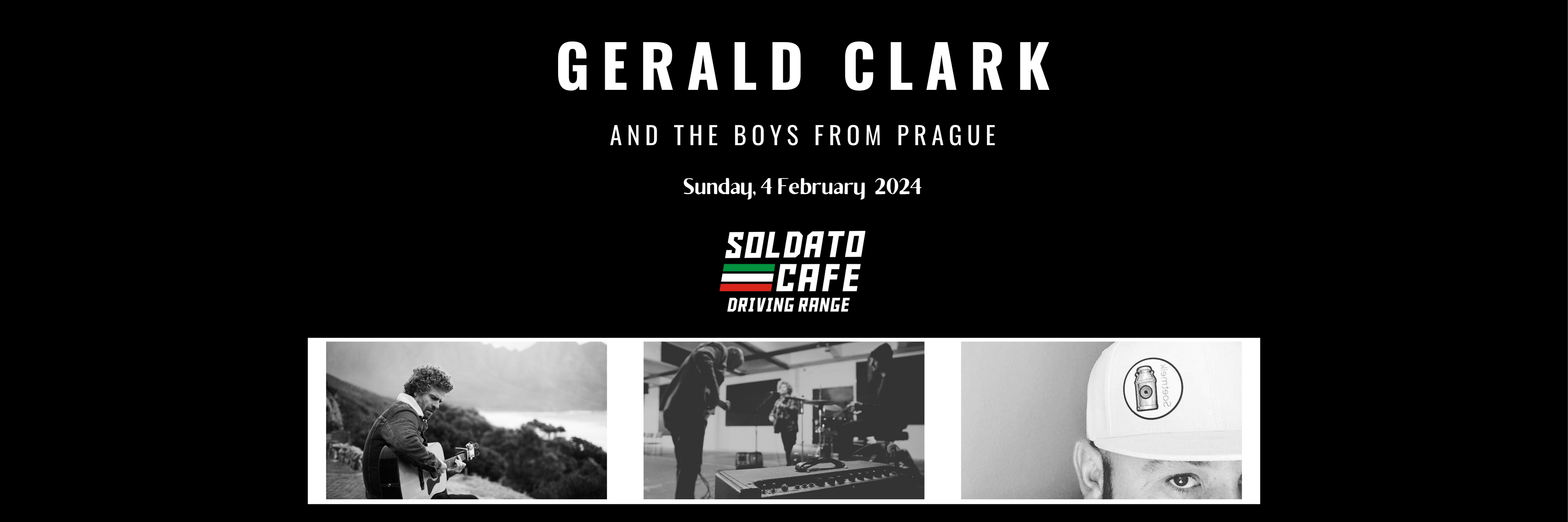 Gerald Clark & The Boys from Prague at Soldato Cafe