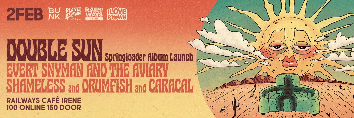 Bunk: Spring Loader Double Sun Album Launch - Railways Cafe