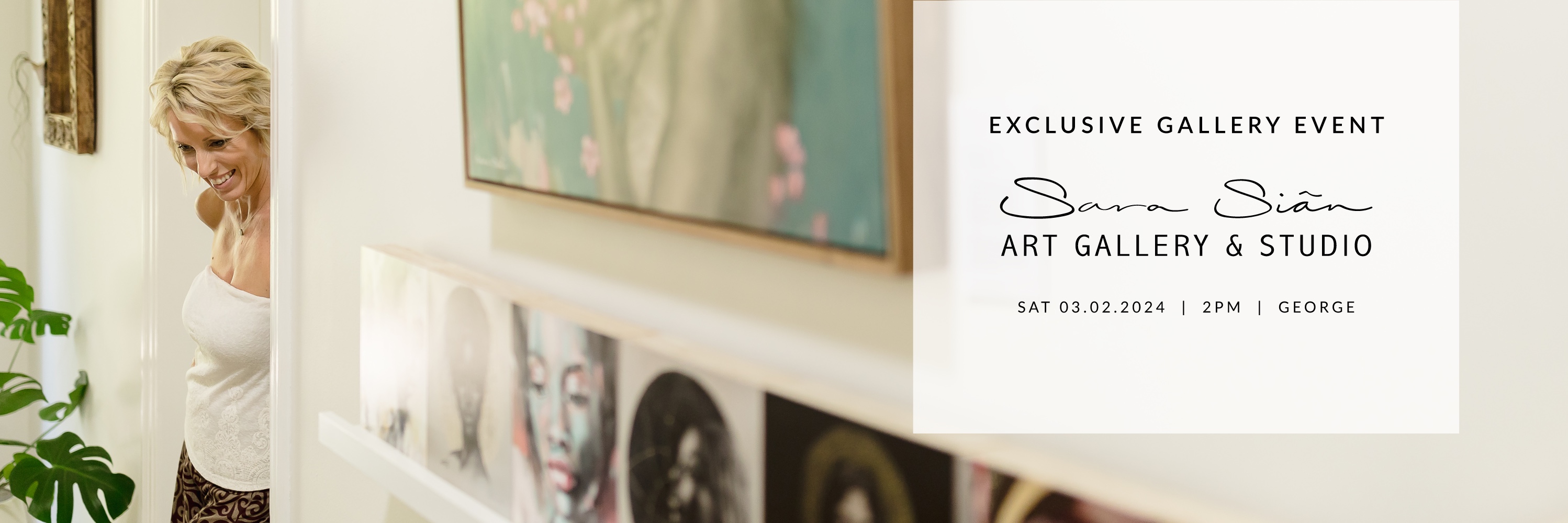 Exclusive Gallery Event with Sara Siân