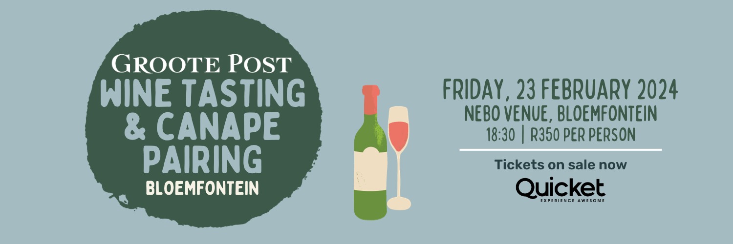 Groote Post Wine Tasting & Canapé Pairing