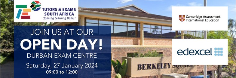 Tutors & Exams South Africa - New Durban Exam Centre Open Day