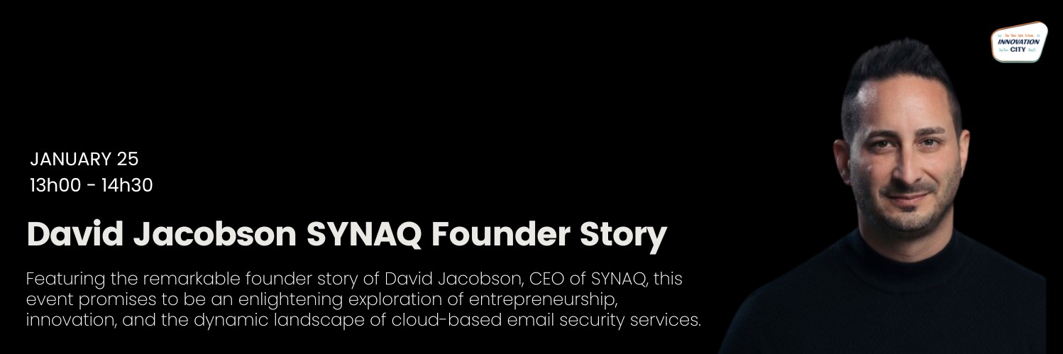 David Jacobson SYNAQ Founder Story