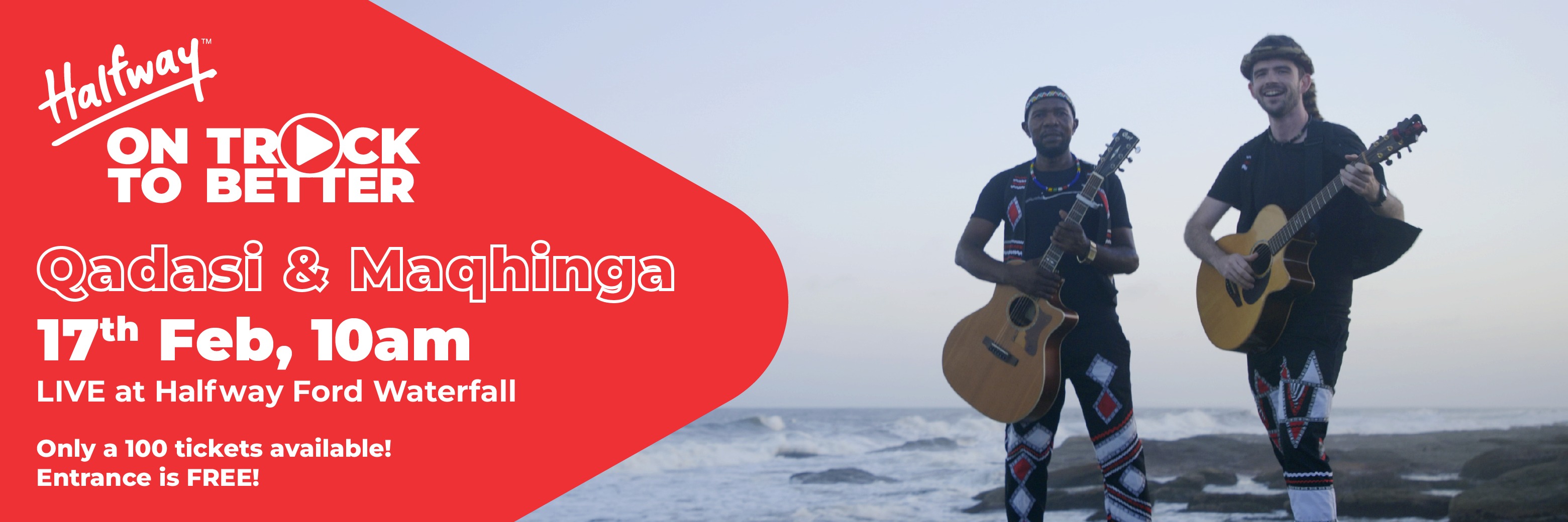 Halfway On Track to Better presents: QADASI AND MAQHINGA