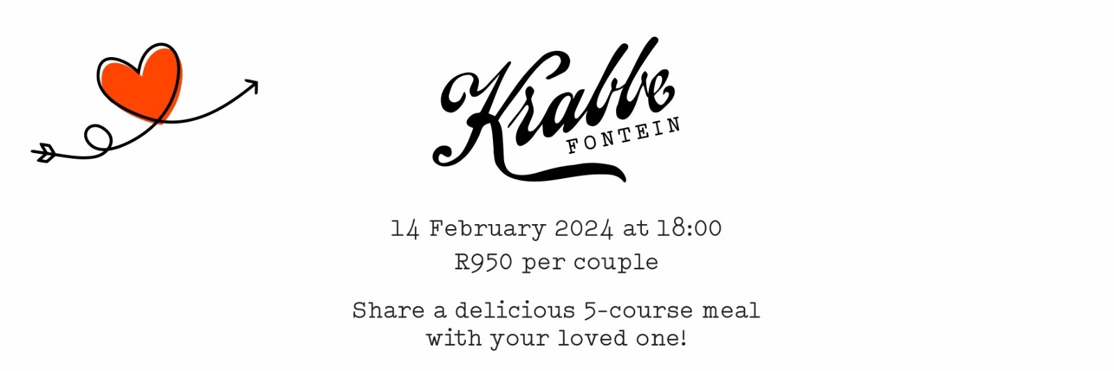 Krabbefontein Valentine's