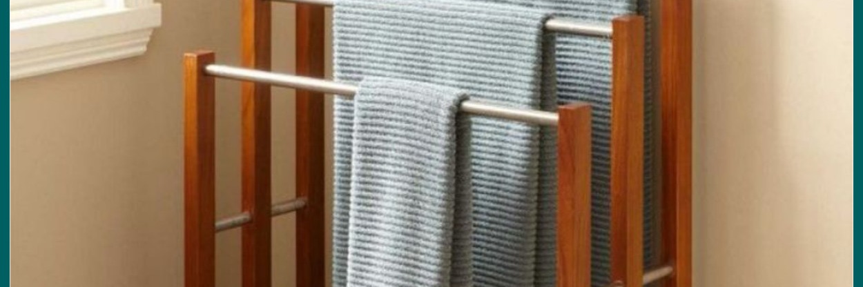 How To Make  Towel Stand