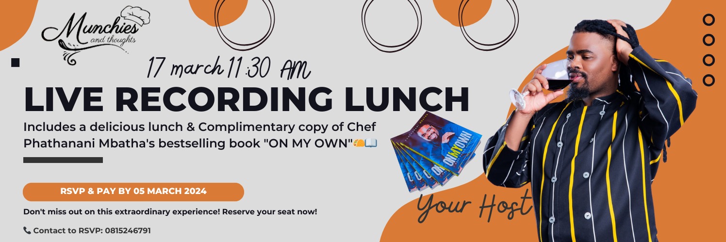 Munchies and Thoughts Live Recording Lunch