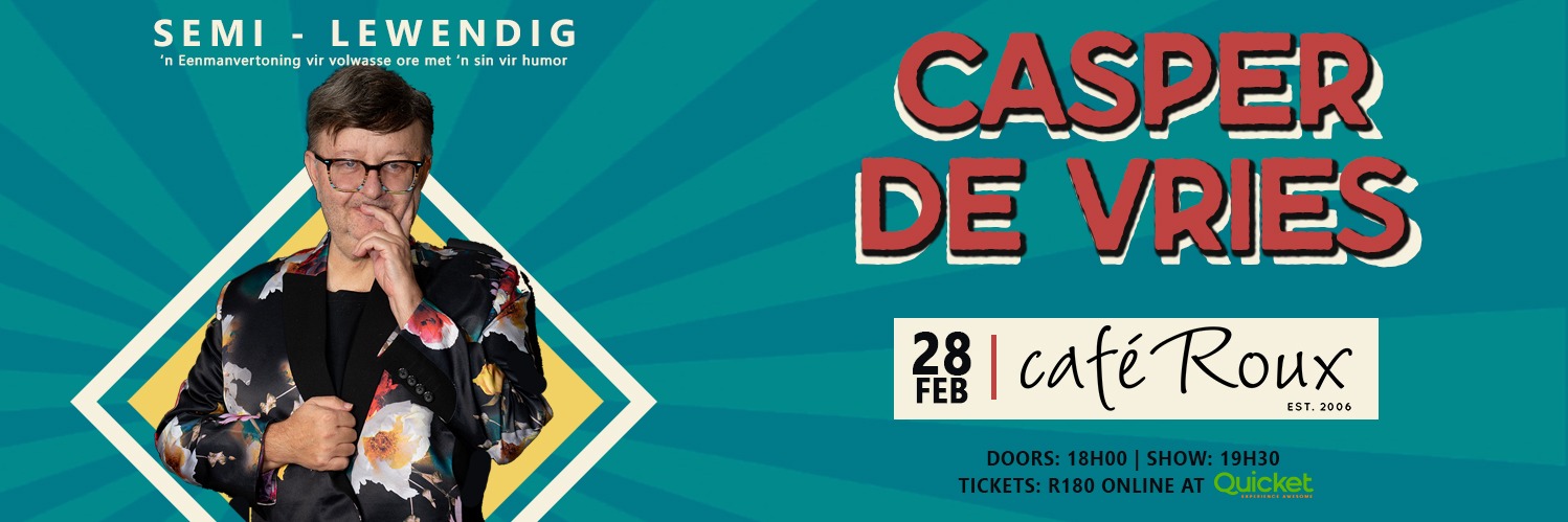 Casper de Vries Regstreeks: "Semi-Lewendig"