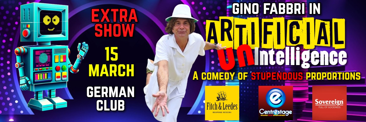Gino Fabbri's Artificial UN-Intelligence (15 March German Club)