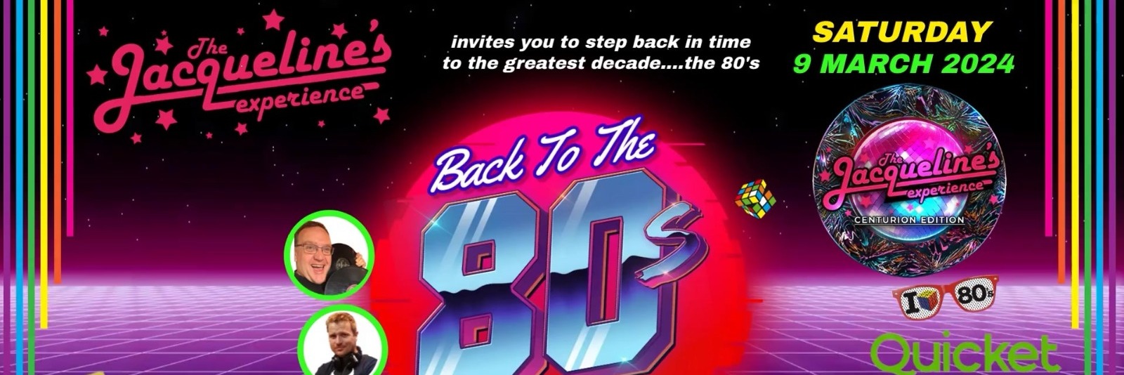 The Jacquelines Experience: Back To The 80s