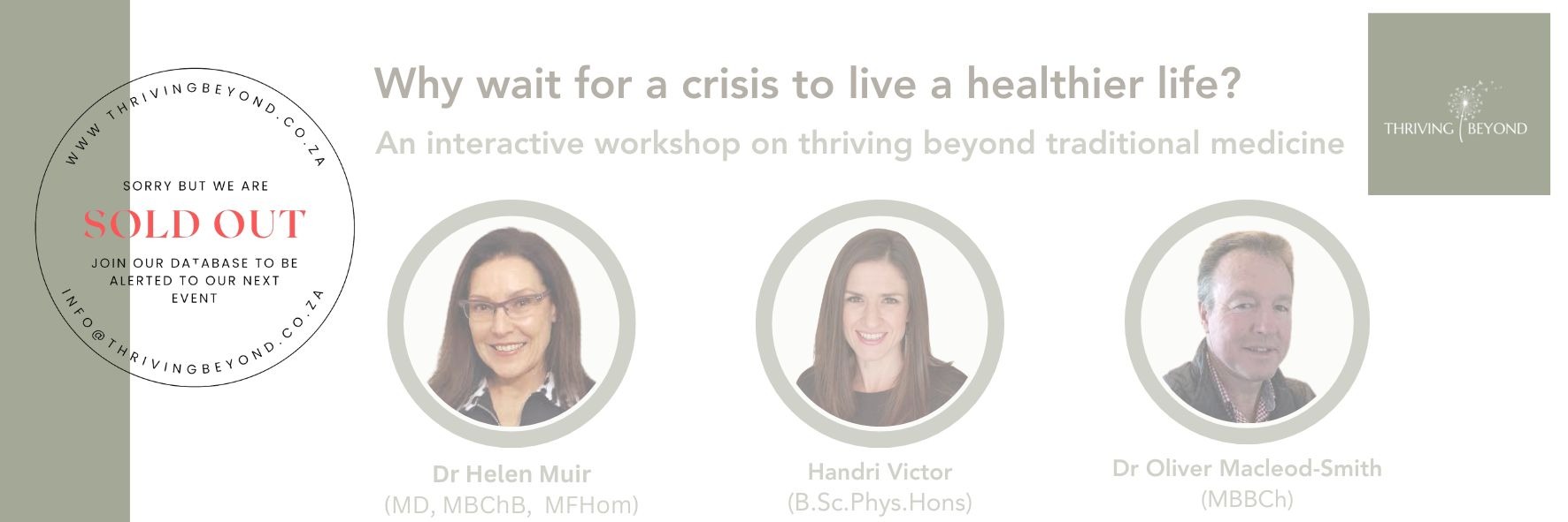 Healing and thriving beyond traditional medicine