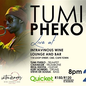 Tumi Pheko Live at Intravinous photo 1