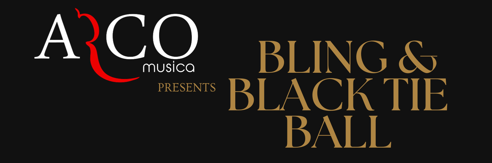 Bling and Black Tie Ball