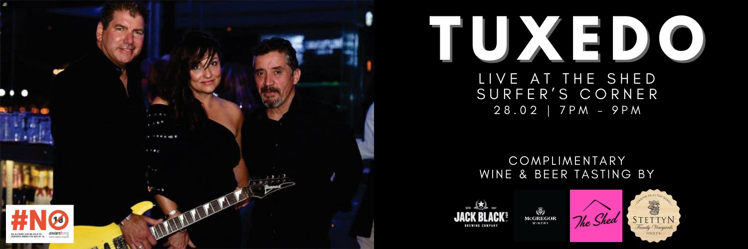 WINE WEDNESDAY WITH TUXEDO AT THE SHED