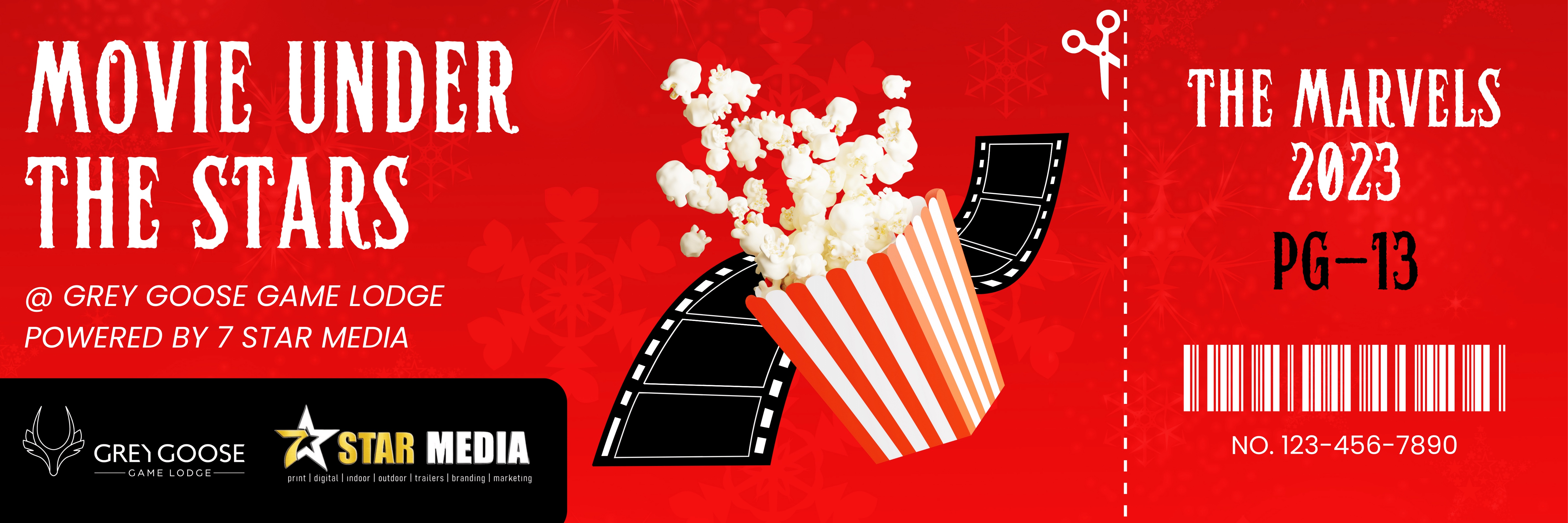 Movie Under the Stars March 2024 - PG 13