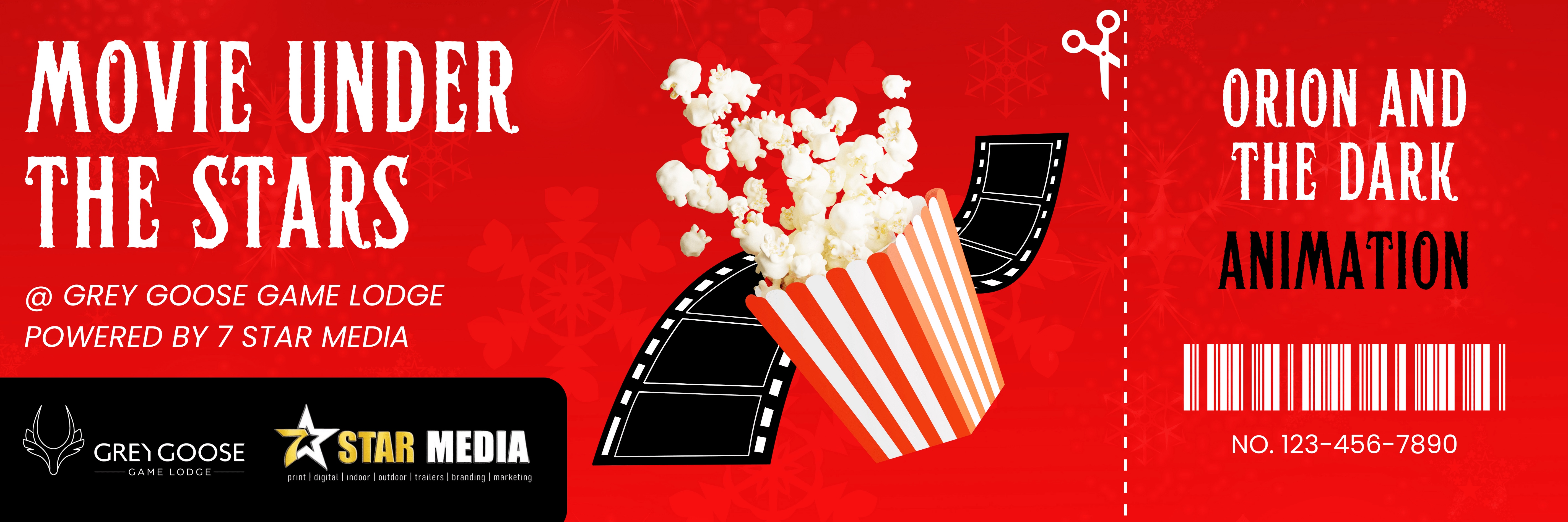 Movie Under the Stars March 2024 - Kids Under 12