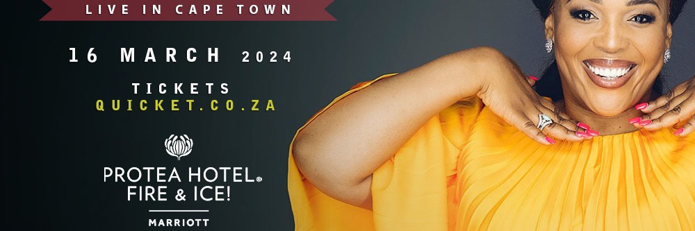 Tumi Morake LIVE in Cape Town at Protea Hotel Fire & Ice! 16 March 2024