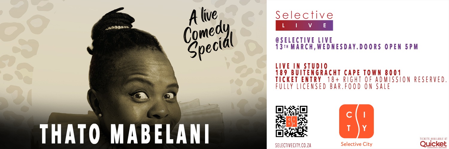 Thato Mabelane Stand-up comedy show