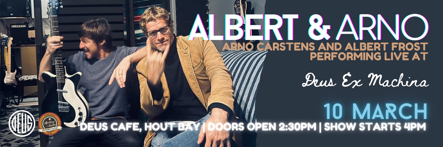 Arno Carstens & Albert Frost live at Deus Ex Machina - Hout Bay