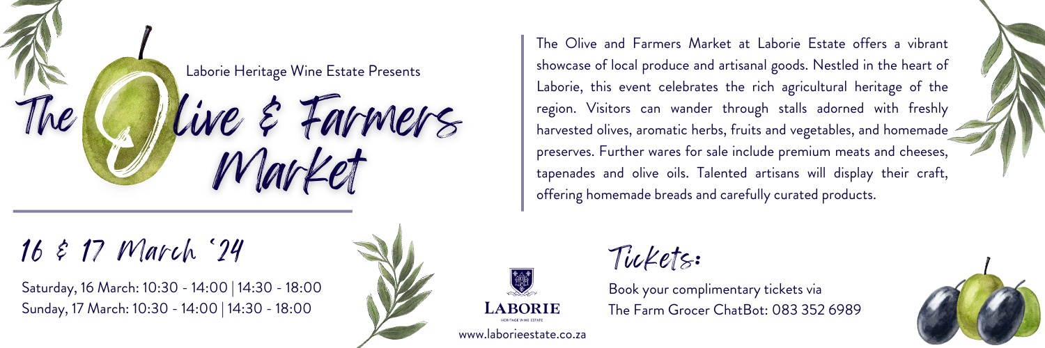 The Olive & Farmers Market at Laborie Heritage Wine Estate
