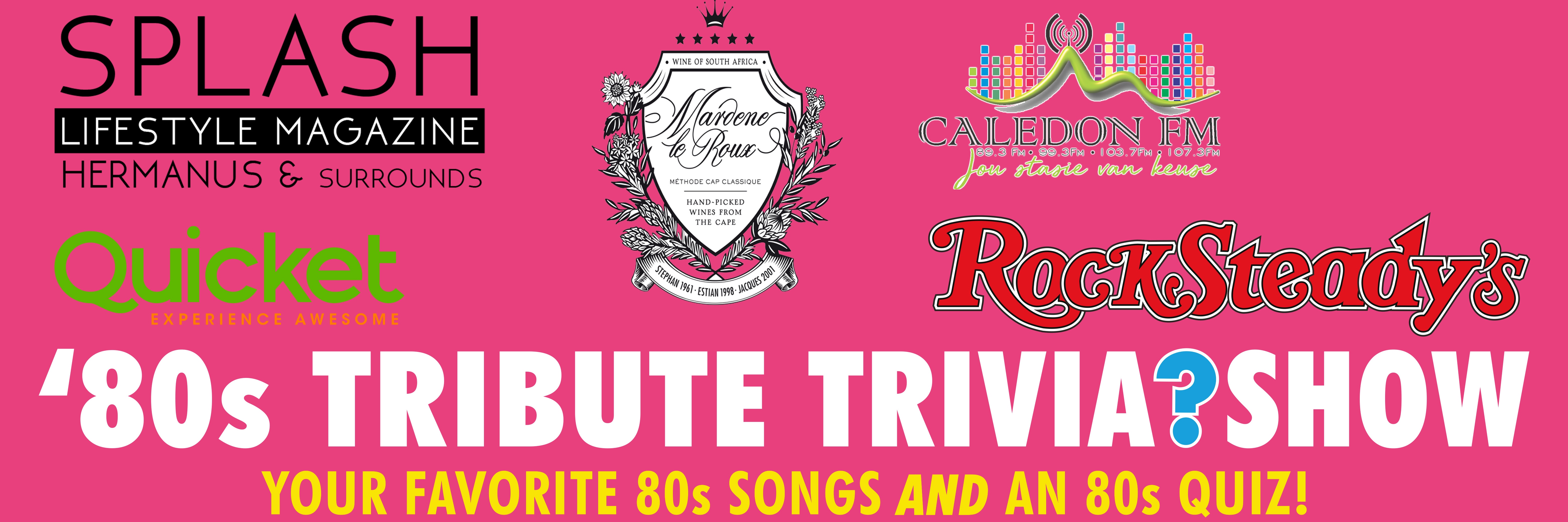 80's Tribute show and Trivia